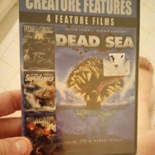 Creature Features 4 Horror Movie New DVD Dead Sea Robocroc Super Tanker Dracano