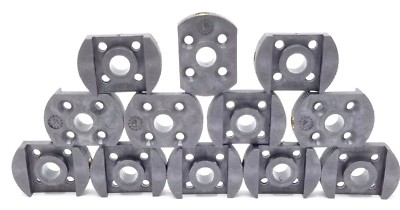 LOT OF 12 NEW KRONES 1-080-56-916-0 SHAFT SUPPORT BRACKETS 1080569160