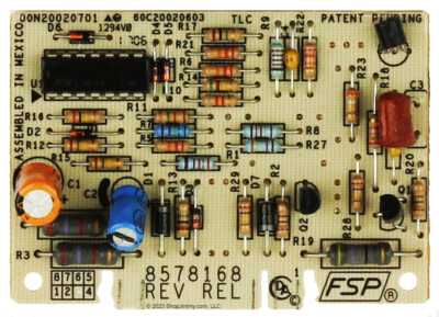 Whirlpool Washer Temperature Control Board 8578168 Rev Rel | Nt93 