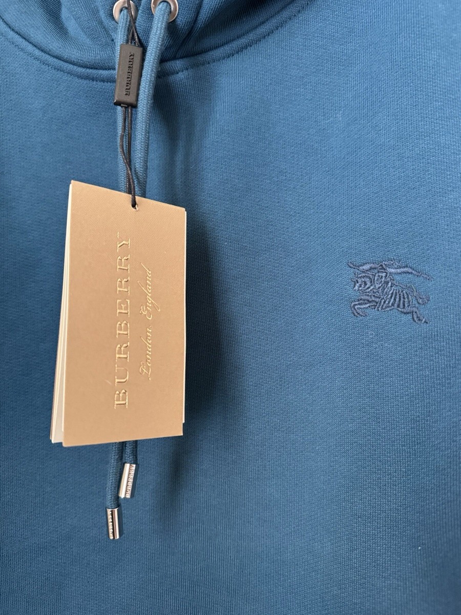 Burberry London New Hoodie Sweatshirt Claredon Blue Nova Burberry London New Hoodie Sweatshirt Claredon Blue Nova