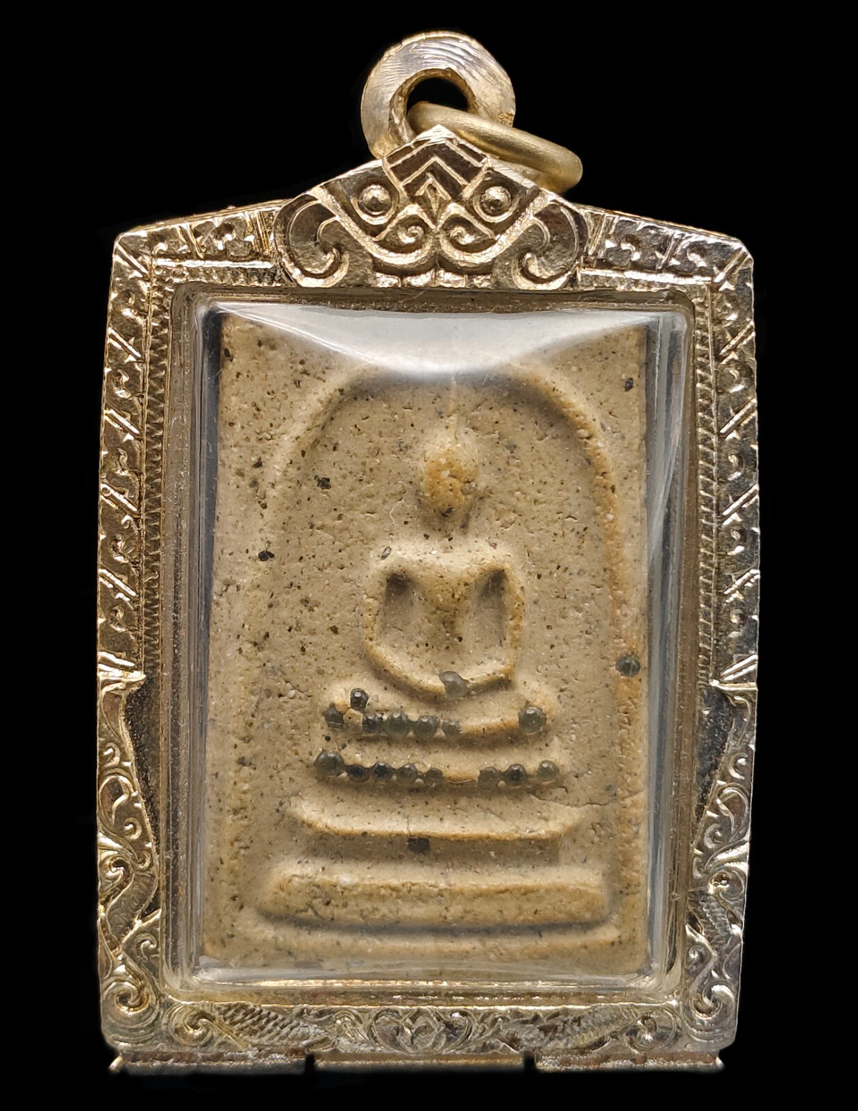 Exquisite Holy Collection Phra Somdej Holy Gems Relic Phra Tad Thai Amulet CK325