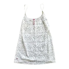 RUBY RIBBON SHEER LACE TANK SIZE XL CHIC SEXY CLASSIC MODERN LAYER UNDERGARMENT 