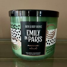 BATH  BODY WORKS EMILY IN PARIS MACARON CLOUD 3-WICK SCENTED 14.5 CANDLE
