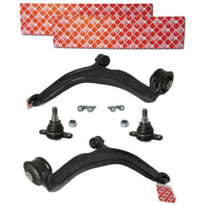 2x Febi Bilstein Querlenker vorne VW Multivan T5 Transporter inkl. Traggelenke