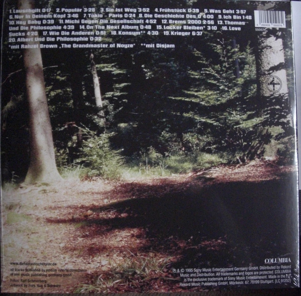 Die Fantastischen Vier – Lauschgift 2x Vinyl, LP, Album, Reissue, 30 Years Anniv - Bild 2 von 4