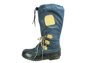 Sorel Womens Snowlion Boots 8 Blue High Shaft Adjustable Waterproof Nylon Rubber