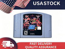 Virtual Pro Wrestling 2 FREEM Edition Games Cartridge For N64  US Fast Shipping
