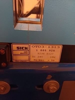 SICK Optic OPTOTRAP Laser OTD3-1313