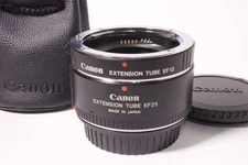 [MINT w/Case] Canon Genuine Extension Tube Set EF25 & EF12 for EOS EF From JAPAN