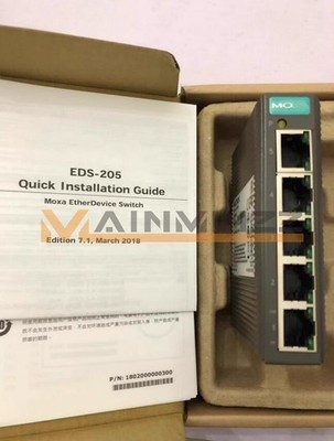 ONE NEW MOXA EDS-205 Ethernet switch #lk