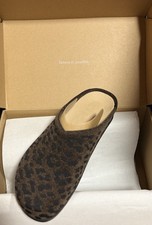 Rothy's The Casual Clog Revelvet Cheetah Size 9 Women  s 406-009 New 