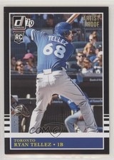 2019 Panini Donruss Retro 1985 Variation Artist Proof 8/10 Rowdy Tellez #239 r1u