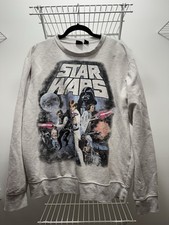 Men  s Star Wars All Characters Sweatshirt Large