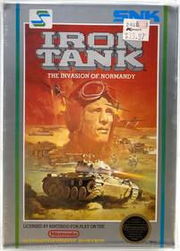 Iron Tank The Invasion of Normandy Nintendo NES New 1988 Sealed WATA 9.0 A