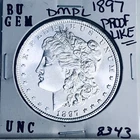 1897 BU GEM MORGAN SILVER DOLLAR UNC MS+++ U.S. MINT RARE COIN 8343