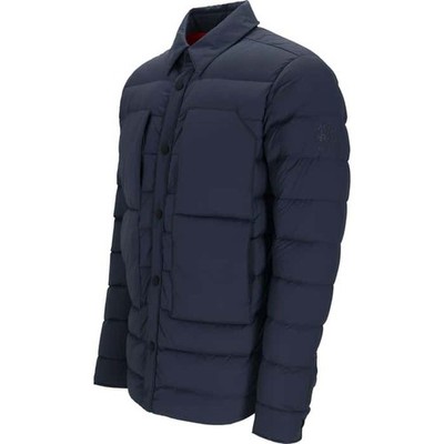 Obermeyer  Men's 2XL Explorer  Down Shirt Jacket in Blue Nights - $249