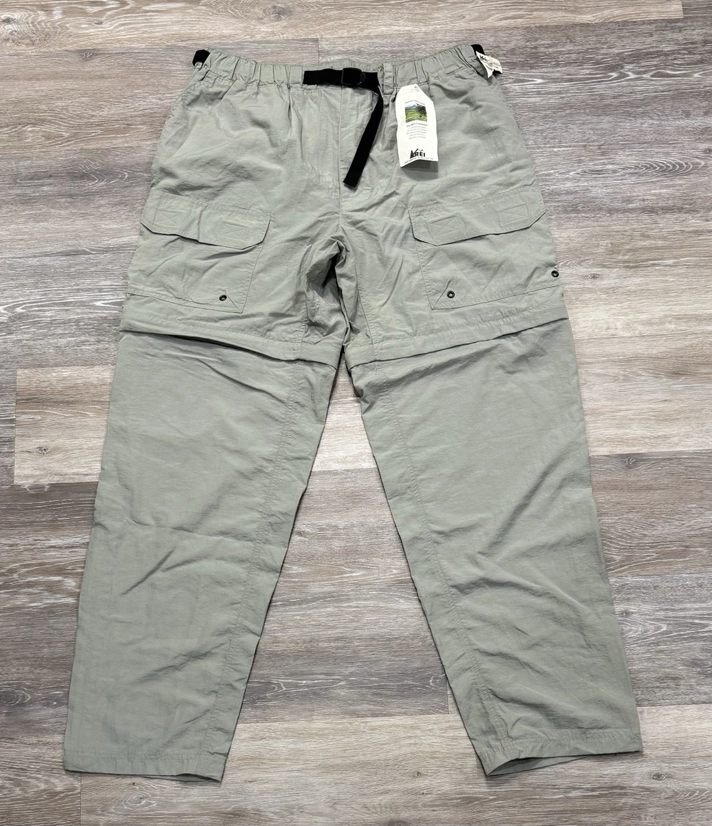 Pantalon Convertible REI Sahara UPF 50+ – Taille L X 30", Beige, Nylon, Occasion