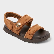 Women s Tilly Faux Suede Sandals with Memory Foam Insole - A New