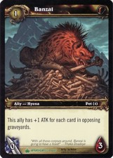 Moderate Play WoW TCG Banzai Wrathgate World of Warcraft