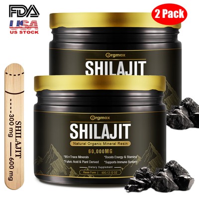 100% Pure Himalayan Shilajit,Soft Resin Extremely potent, Fulvic Acid- FREE SHIP