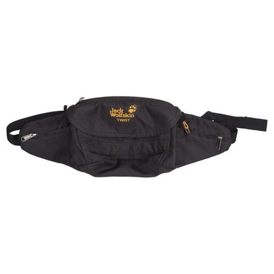 Jack Wolfskin, Gürteltasche, Twist, Unisex (Erwachsene), Schwarz, 39, 5 #7I7