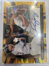 Panini 2025 Select Diamond Action Signatures Gold Alex Rodriguez Auto /10