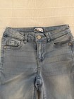 Girls Size 8 EPIC THREADS Stretch Denim Cuffed Bermuda Shorts Light Wash — photo 2
