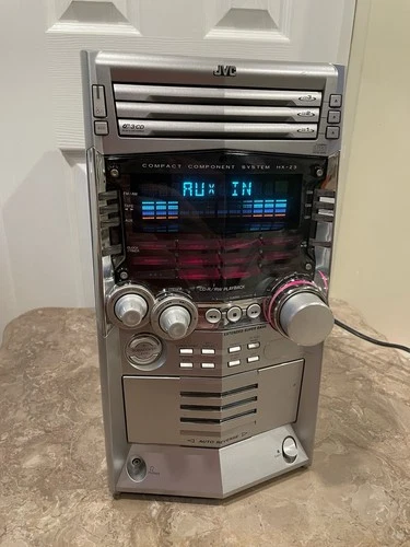 JVC CA-HXZ3 Stereo Receiver - No Speakers HX-Z3 Super Bass Tested Working READ