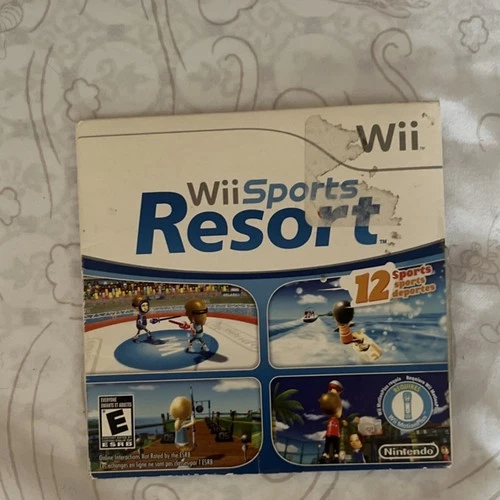 Wii Sports Resort Nintendo Wii Game & Manual Multiplayer Motion Plus