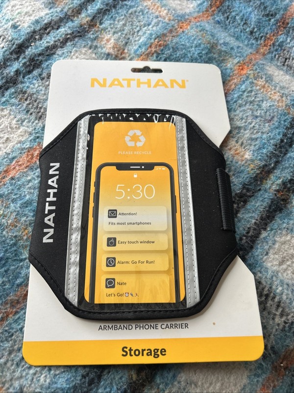 Nathan Armband Phone Carrier And Storage..NEW