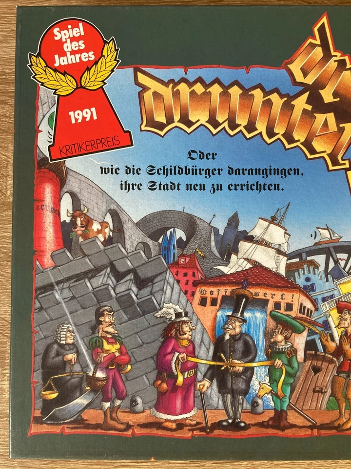 HIG Hans im Glück Spiel DRUNTER & DRÜBER Klaus Teuber 2-4 Spieler ab 9 J. TipTop - Bild 2 von 4