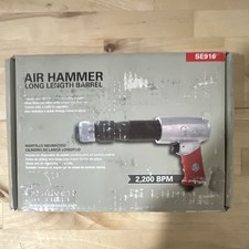 Silver Eagle Se916 Air Hammer Long Length Barrel 2200 Bpm Silverblackred Silver Eagle Se916 Air Hammer Long Length Barrel 2200 Bpm Silverblackred