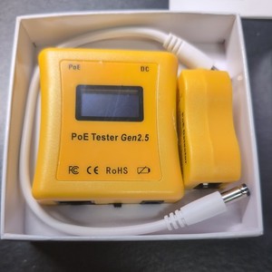 PoE Texas Inline Power Over Ethernet Voltage & Current w/ Pocket Tester GEN2.5 