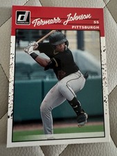 2023 Donruss - Retro 1990 Variation Termarr Johnson #247 Reversed Image (RC)