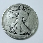 1920-S 50C Walking Liberty Half Dollar 90% Silver AG About Good #4530