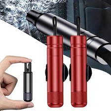 2 Stück Gurtschneider Notfallhammer, Nothammer Auto Mit Gurtschneider, Notfallha