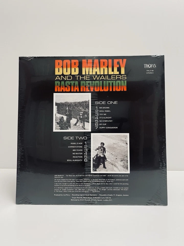 Bob Marley & The Wailers: Rasta Revolution LP (180g Vinyl) [TRLS 89] - Image 2 of 2
