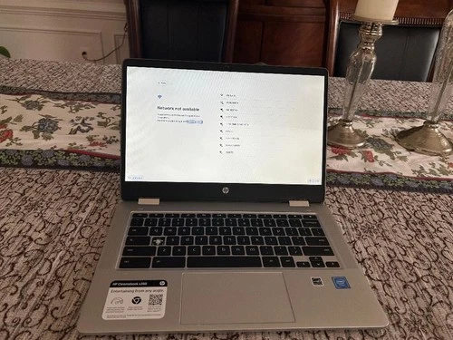 HP 14a-ca0040nr x360 14 Laptop, Intel Celeron Processor, 4 GB RAM, 32 GB - Picture 1 of 1