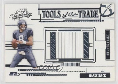 2005 Playoff Absolute Memorabilia Tools of the Trade Blue Matt Hasselbeck 0b2