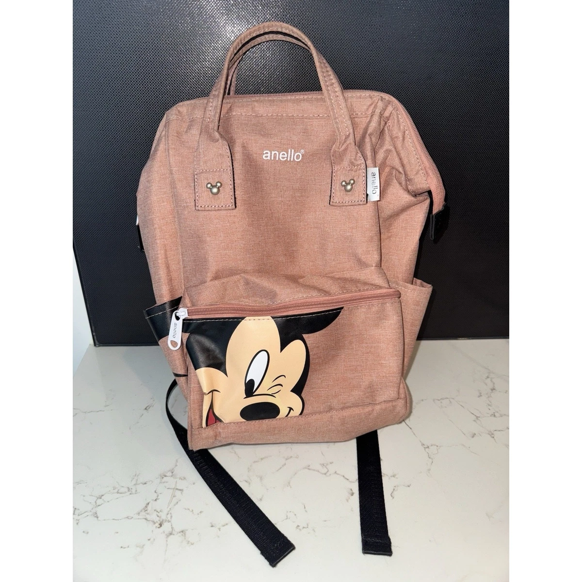 Anello One Shoulder Backpack Pink Small bag, big potential. ✨ The HEATHER Small Backpack is  main image 3