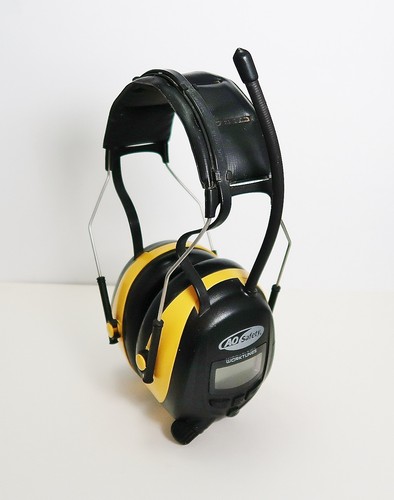 Cuffie Paraorecchie Peltor WorkTunes Sintonizzatore Radio AM/FM Testato Funzionante