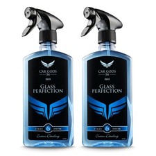 Car Gods Zeus Detailing Windscreen Glass Perfection Cleaner Spray 500ml x2