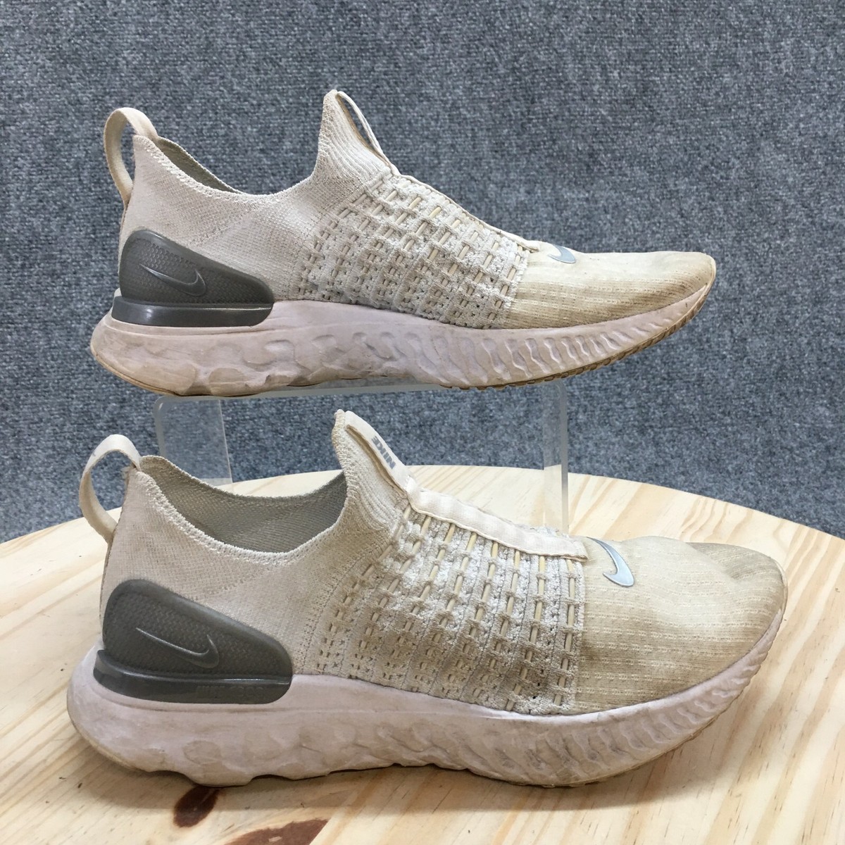 Nike Shoes Womens React Phantom Run Flyknit Slip On Running