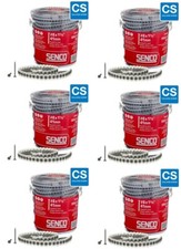 Senco 06A162P 1000 Count Duraspin Collated Screws #6 x 1-5/8" - Pack of 6