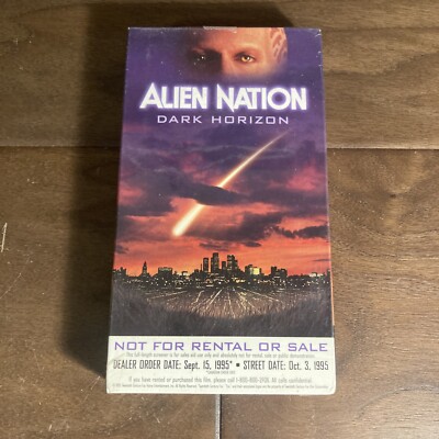 Alien Nation: Dark Horizon (VHS, Fox Video 1995) NEW/SEALED