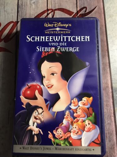 disney schneewittchen und die sieben zwerge VHS Kassette - Bild 1 von 3