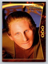 Trade Card Sky Box 1997 Star Trek Deep Space Nine Profiles #37 Constable Odo