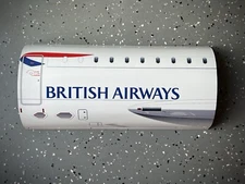 Legendary British Airways Concord Curved Side Airplane Wall Art Decor