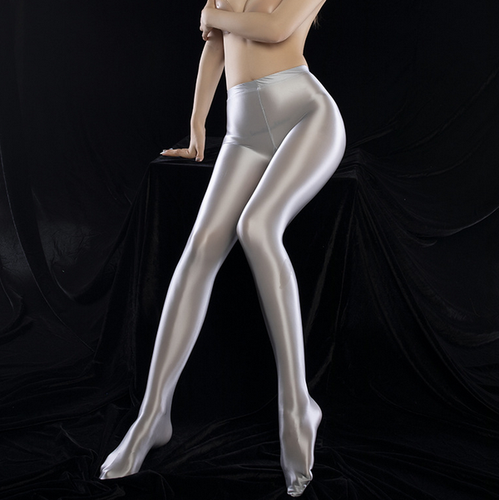 Collant femme sexy brillant brillant opaque danse yoga sport collant ultra slim fit - Photo 11/38