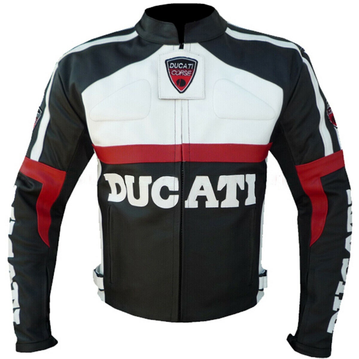 DUCATI メッシュバイクジャケット 黒/赤/白 DUCATI メッシュバイクジャケット 黒/赤/白